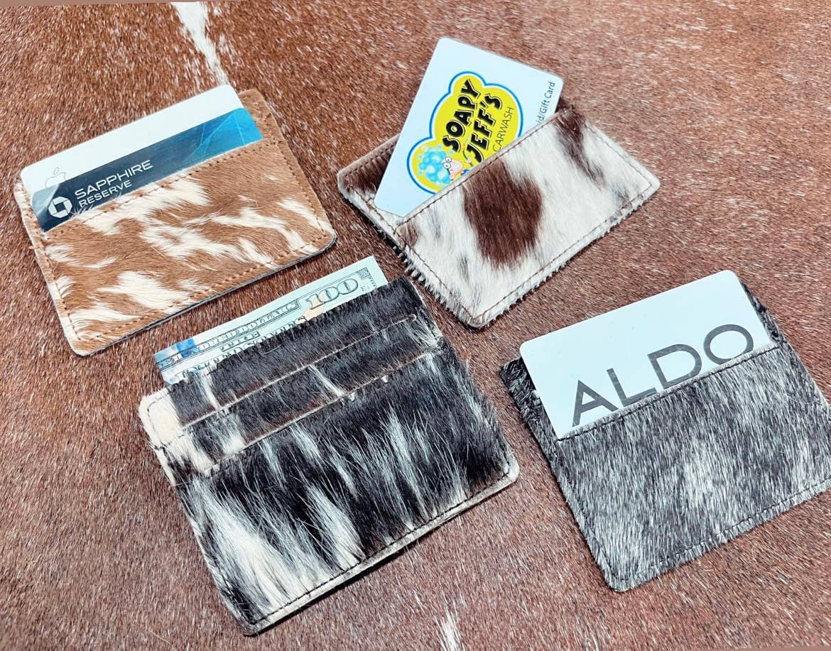 Cowhide Credit Card Wallet