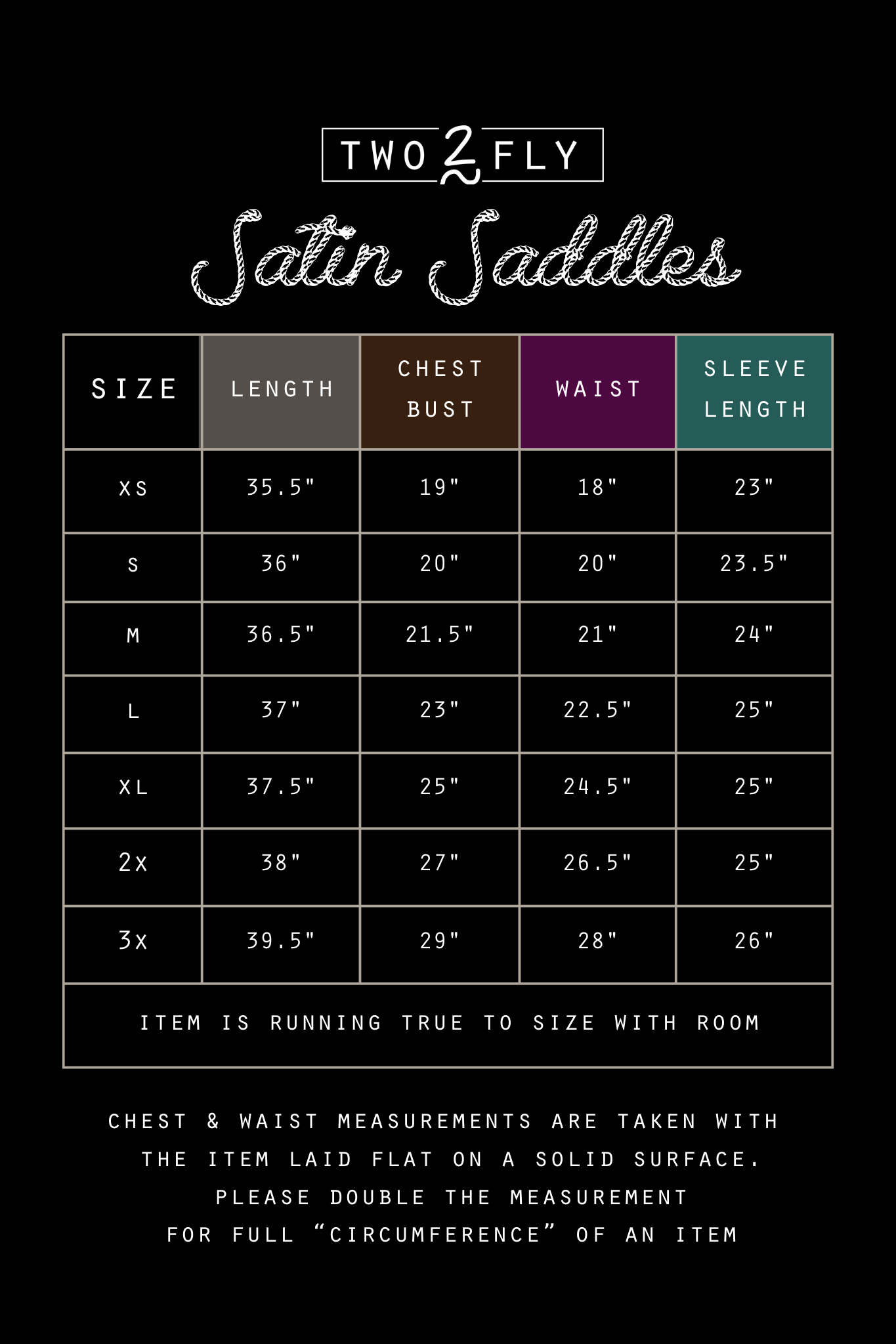 Satin Saddle