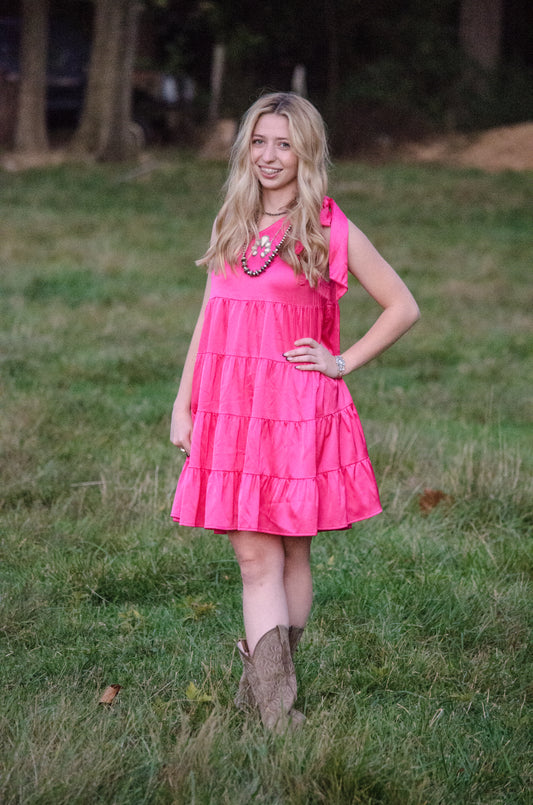 Blue Collar Barbie Dress