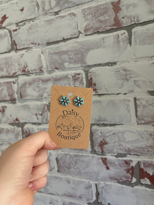 Mini Flower Studs Earrings