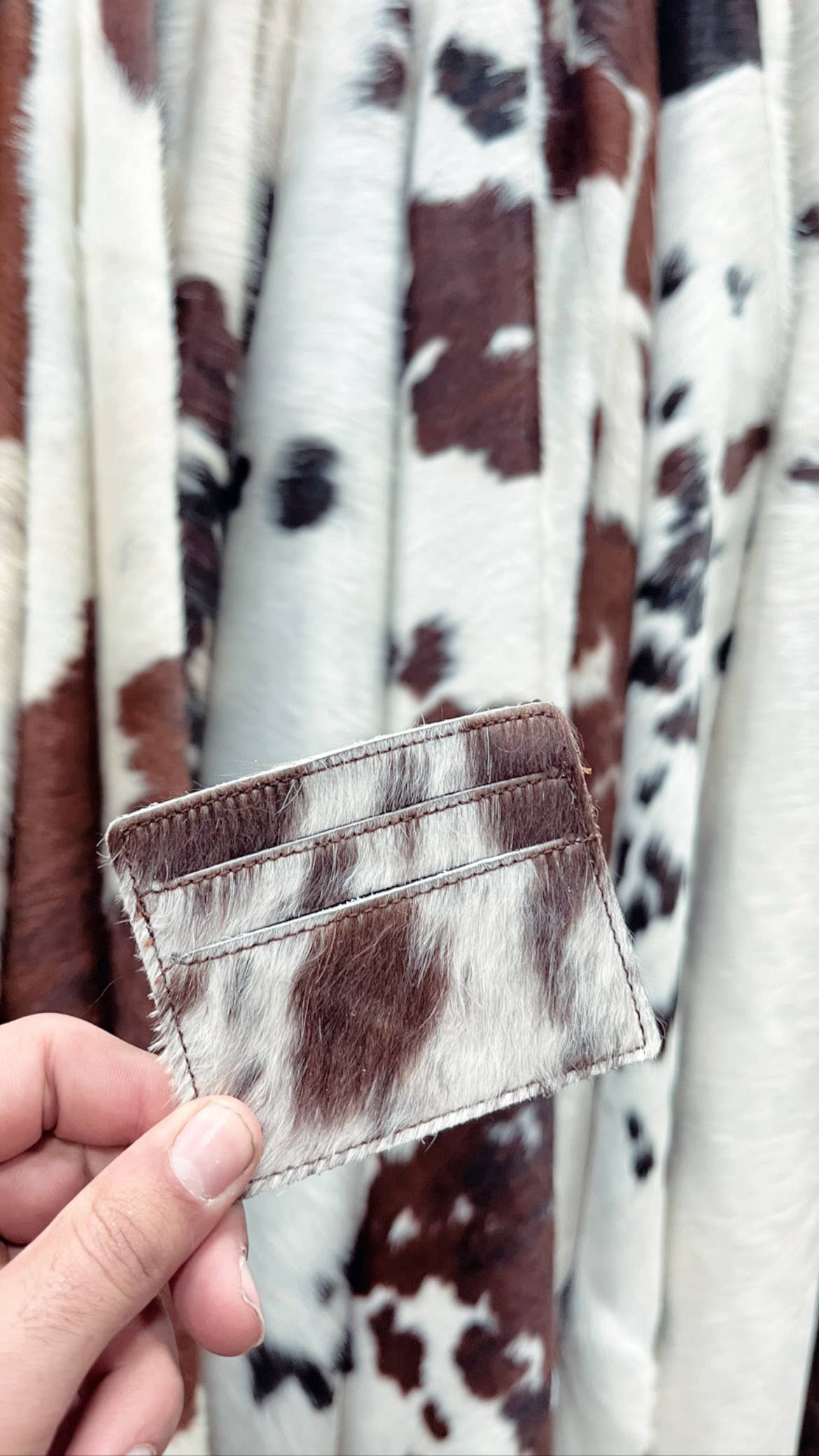 Cowhide Credit Card Wallet