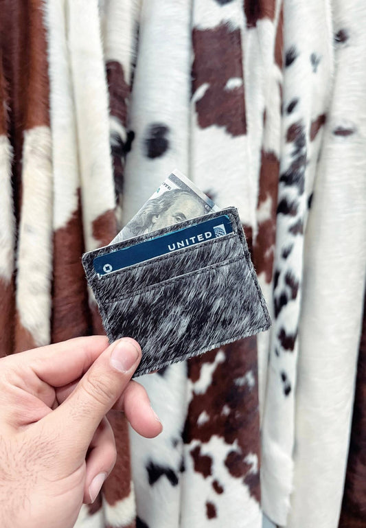 Cowhide Credit Card Wallet